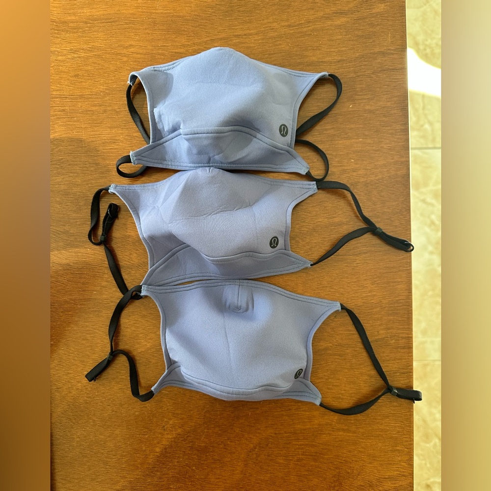 Lululemon Ear Loop Face Mask (Blue)